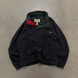 Vintage Tourney Gore-Tex Waterproof Utility Jacket Black Green Lined